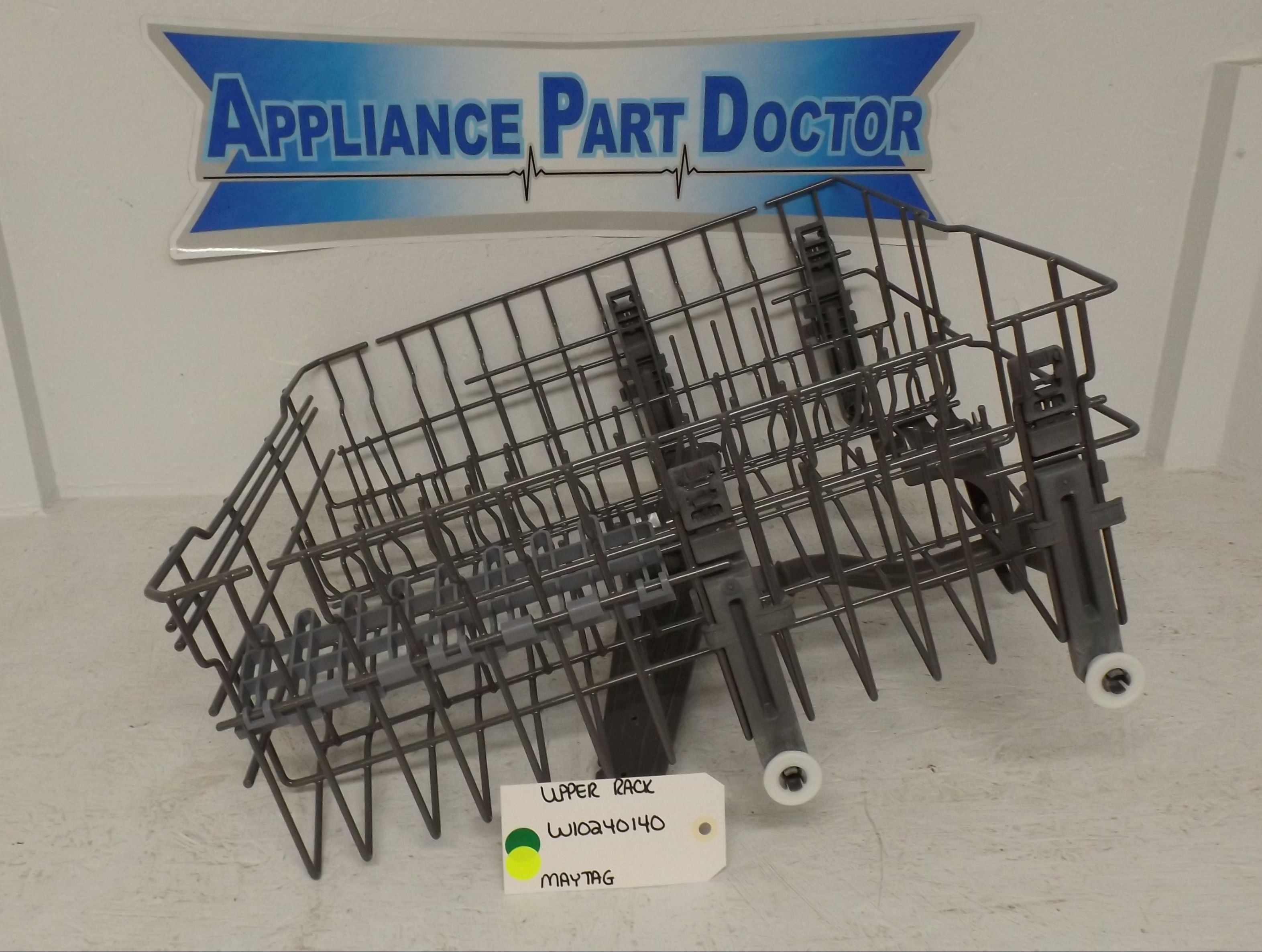MAYTAG DISHWASHER W10240140 UPPER RACK (USED) MAYTAG DISHWASHER W10240140 UPPER RACK (USED)